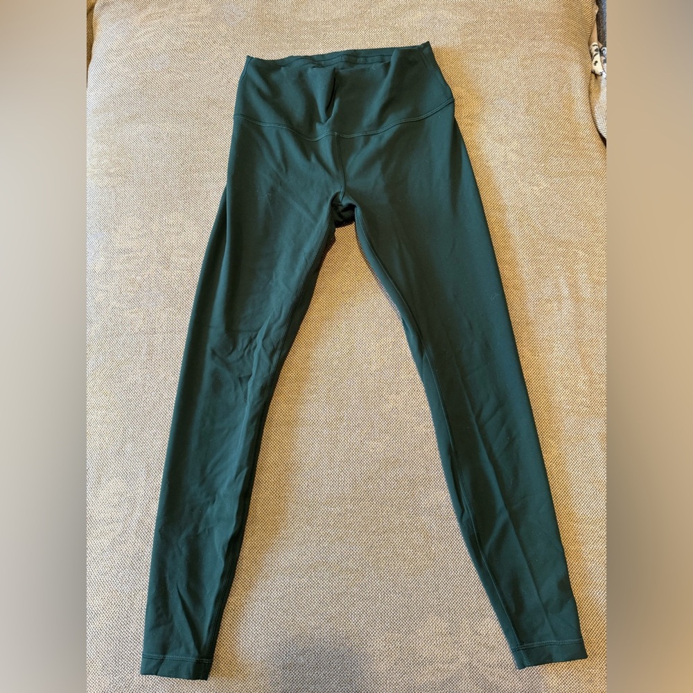 Lululemon Wunder Train High-Rise Tight 28", Legacy Green